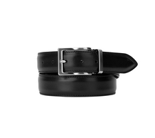 Leather Belt - Calf Matte Black