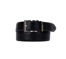 Leather belt - Elegant Black