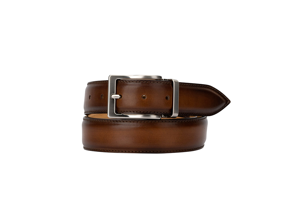 Exclusive Leather Belt - Deco Tan